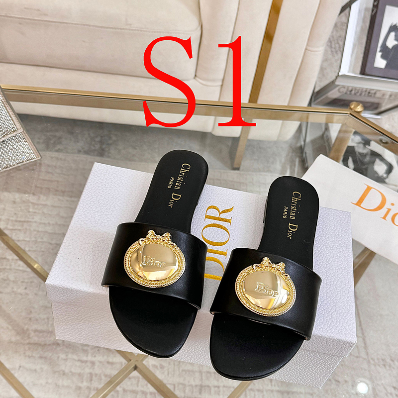 SHDS5 Women slipper Shoes 35-42 with box