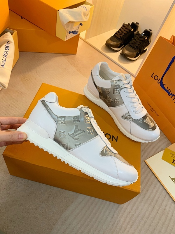 OLS44 Leather women 35-42 And men 40-46 sneakers shoes With box