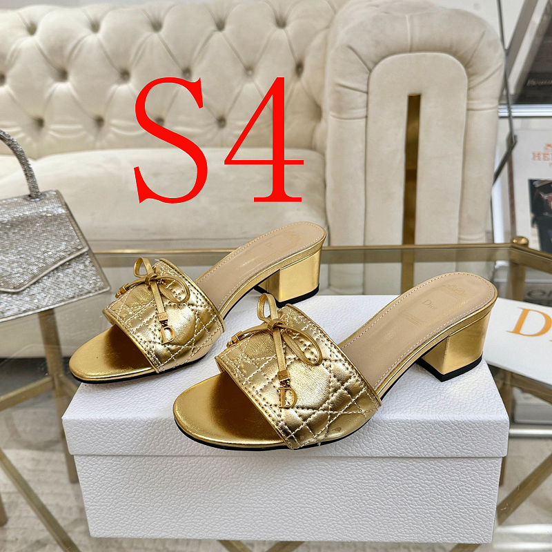 SHDS11 Women 5.5CM Heel slipper Shoes 35-42 with box