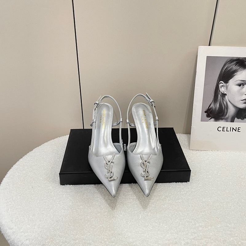 MYS2 Synthetic Leather 8CM Slippers Size 35-42 Shoes with Box