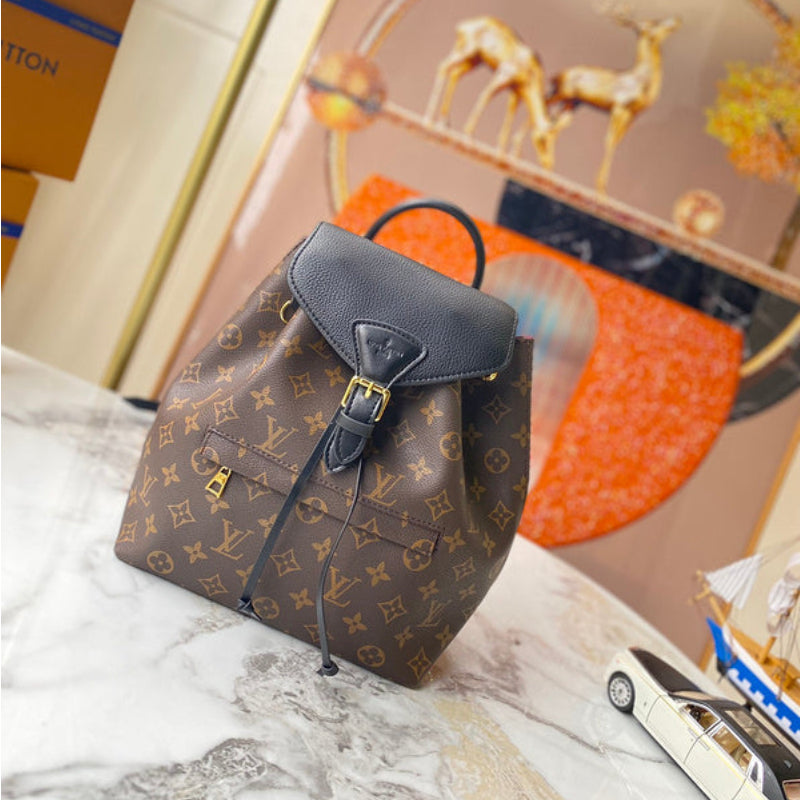 GLP100 Leather Bag 27.5-33-14CM Backpack bag