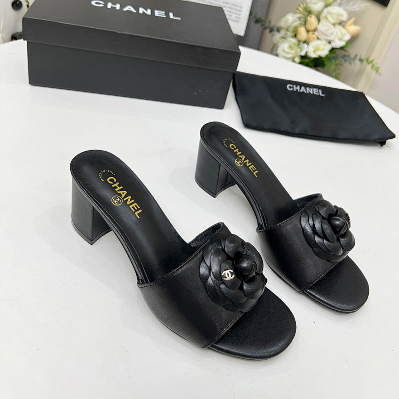 SHCS2 Women Heel slipper Shoes 35-42 with box