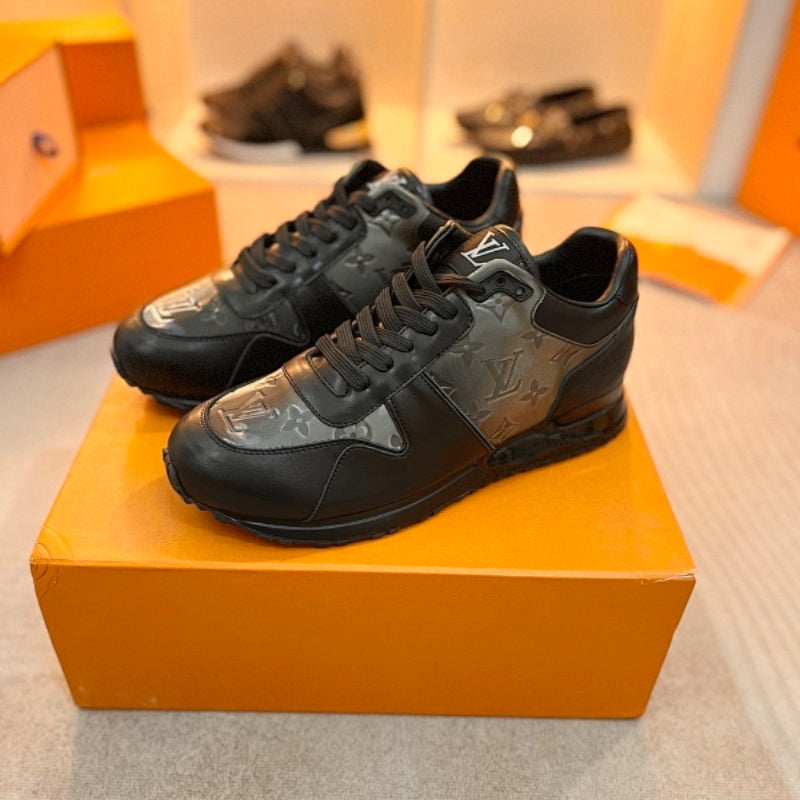 OLS44 Leather women 35-42 And men 40-46 sneakers shoes With box