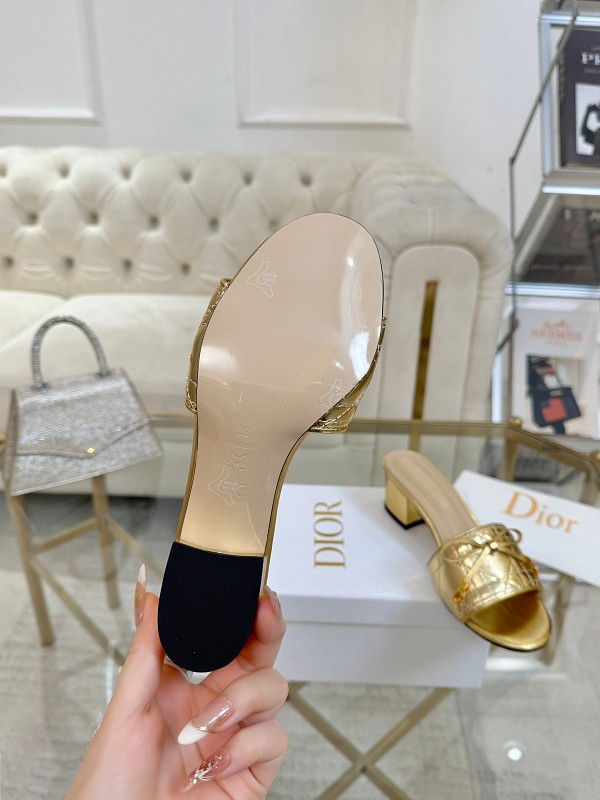 SHDS11 Women 5.5CM Heel slipper Shoes 35-42 with box
