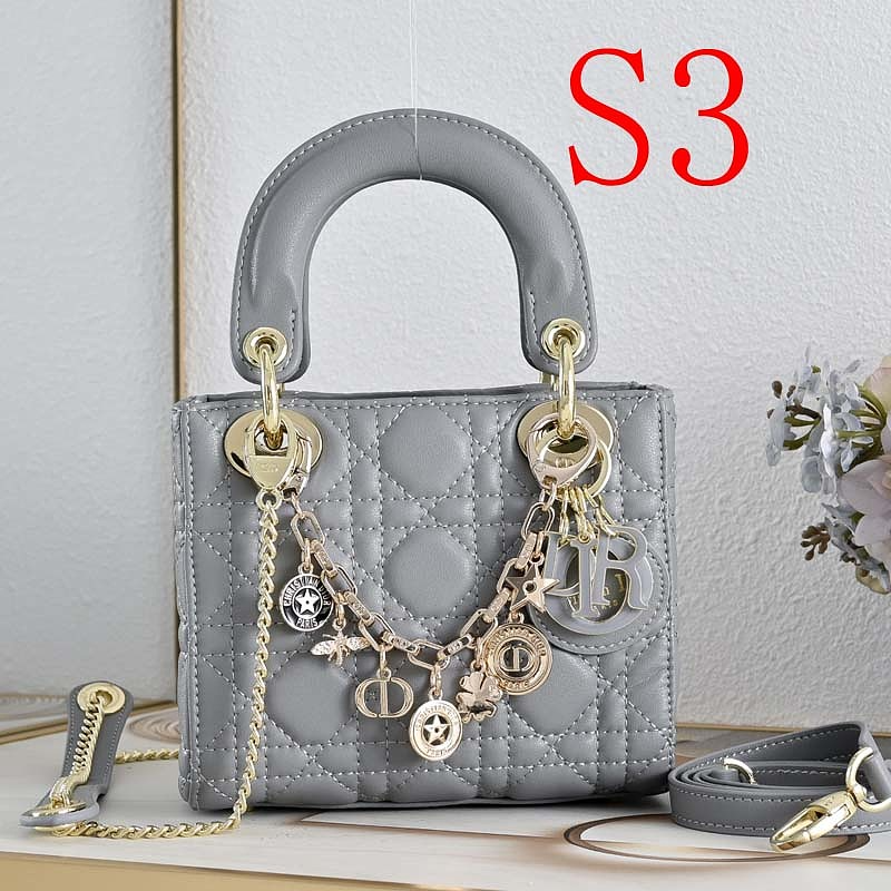 LDP56 Leather bag 17-15-8cm Hand bag