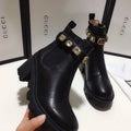 BGS8 Women Boot 35-42 heel 6cm shoes with box
