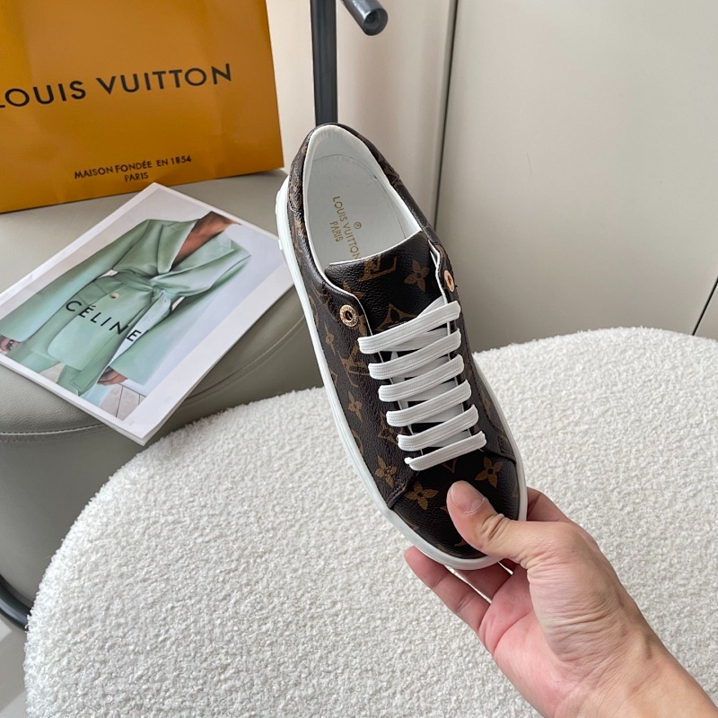 MJLS18 Synthetic Leather Shoes Women 35-42 shoes With box