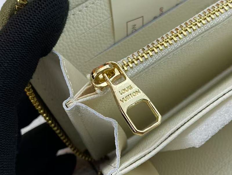 LLP46 Card bag 19.5x10.5x2.5CM Leather Wallet with box