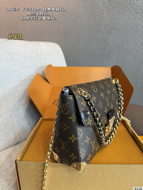 MLP63 Leather bag 25-7-16CM  Bags with Box