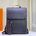 LLP4 Men High quality leather backpack 33x12x38cm Bag