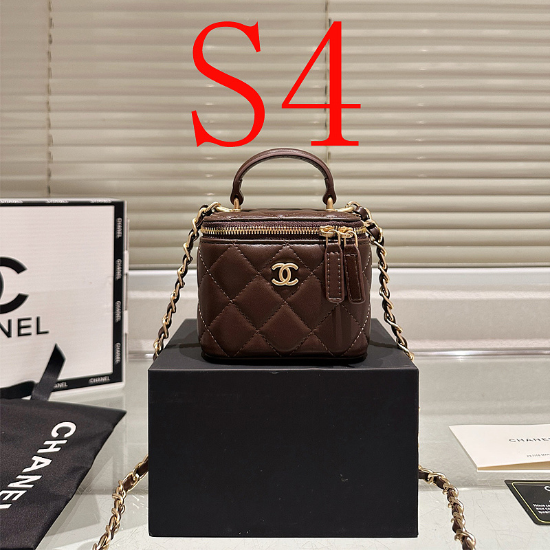 ACP01 Leather Bags 10CM Makeup tote Bag with Box