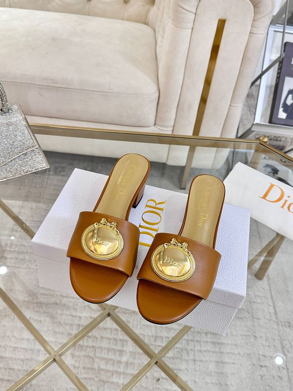 SHDS6 Women 5.5CM Heel slipper Shoes 35-42 with box