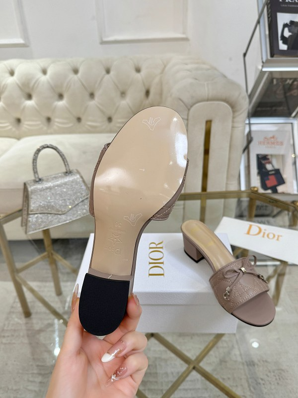 SHDS11 Women 5.5CM Heel slipper Shoes 35-42 with box
