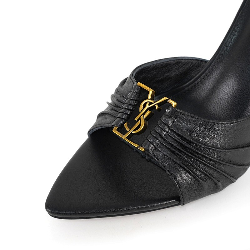OYS12 Classic 6.5CM 9CM High heels 35-43 for women Leather shoes Box