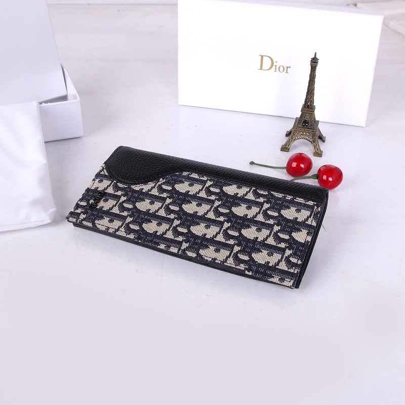 LDP43 Leather Wallets 17.5-8.5-1.5CM with box