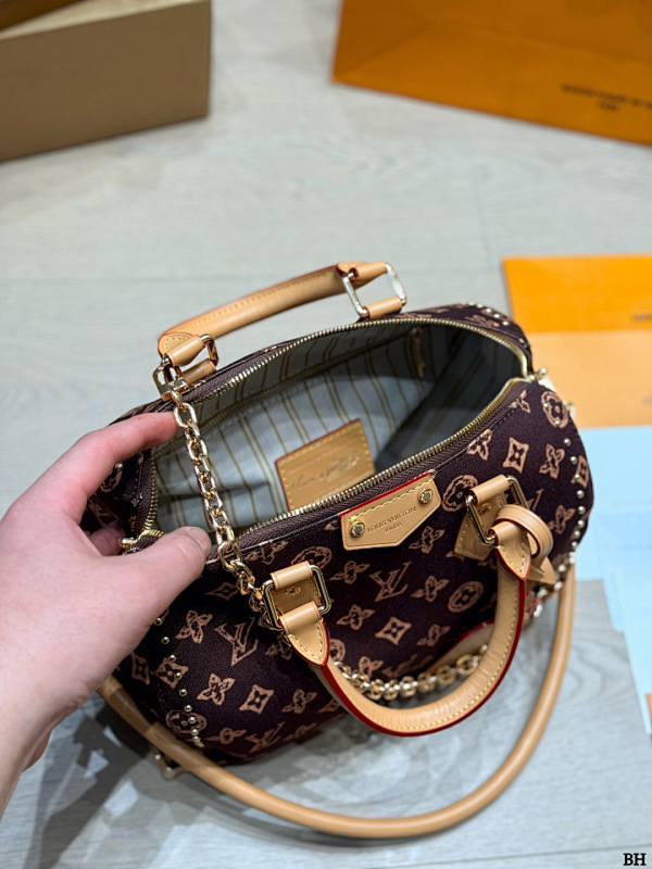 MLP61 Leather bag 25CM 20CM  Bags with Box
