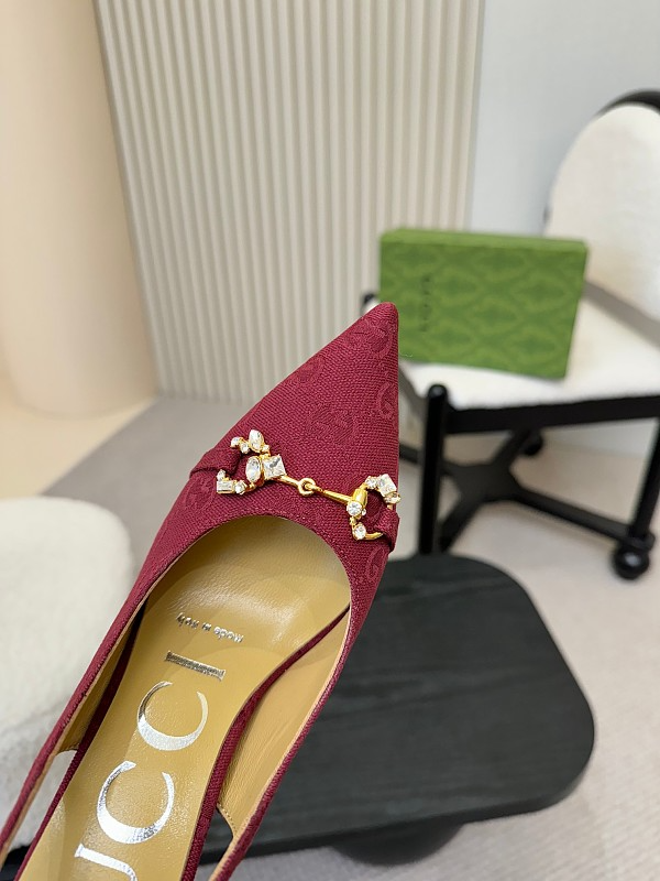SHGS5 Leather 8.5CM Heel Women 35-42 shoes With box
