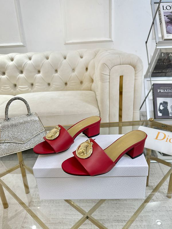 SHDS6 Women 5.5CM Heel slipper Shoes 35-42 with box