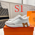 MJHS23 Synthetic Leather Man35-40 Women40-45 Shoes with box