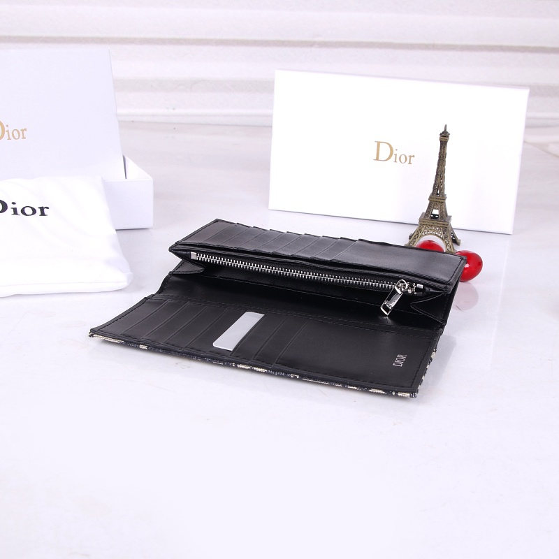 LDP43 Leather Wallets 17.5-8.5-1.5CM with box