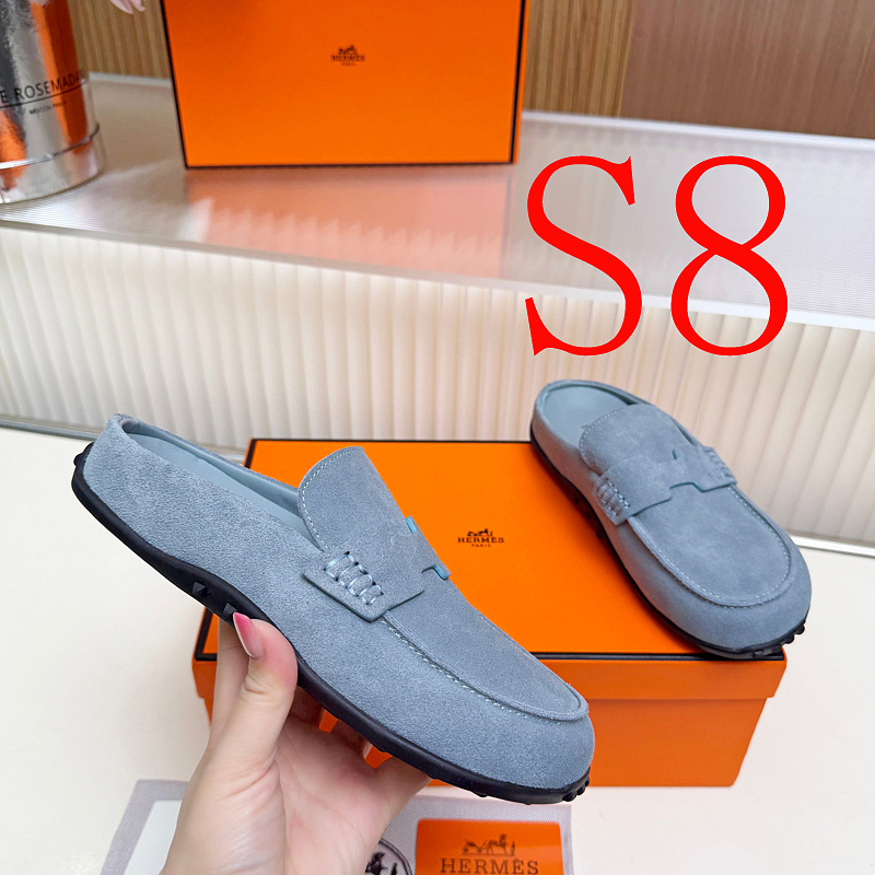 OHS2 Women slipper Leather Sole Shoes 35-41 with box