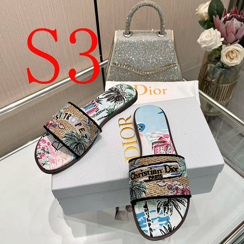 SHDS10 Women slipper Shoes 36-43 with box