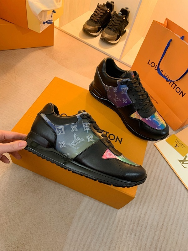 OLS44 Leather women 35-42 And men 40-46 sneakers shoes With box