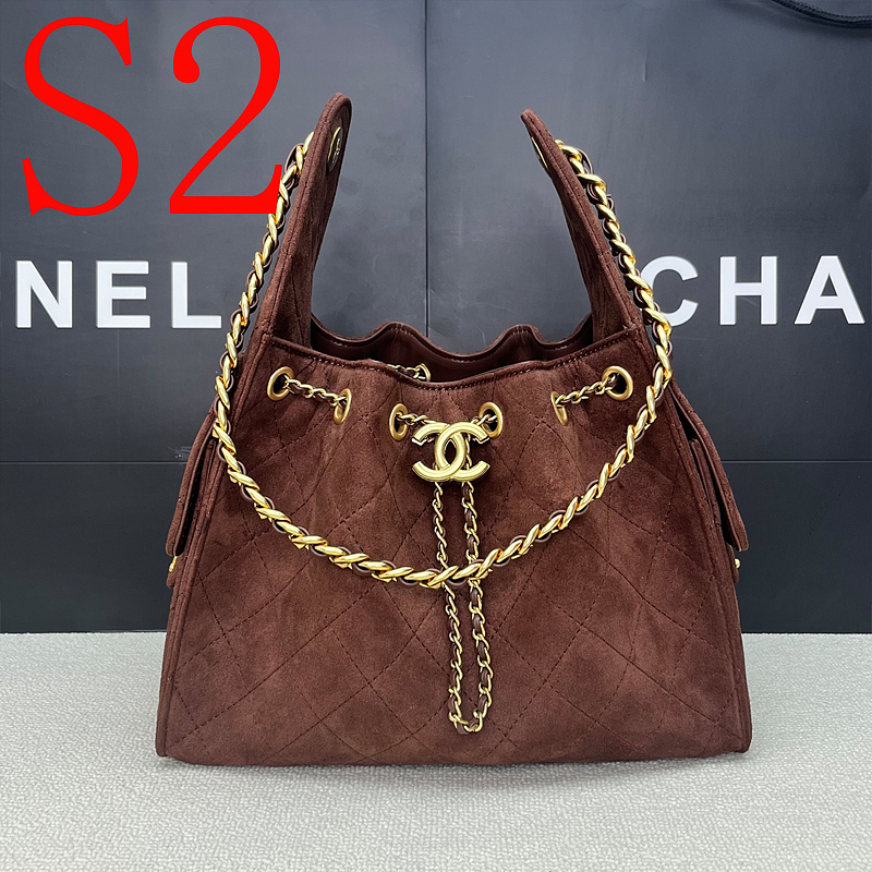 LCP11 Suede cowhide Bag 30-12-26CM Shoulder bags