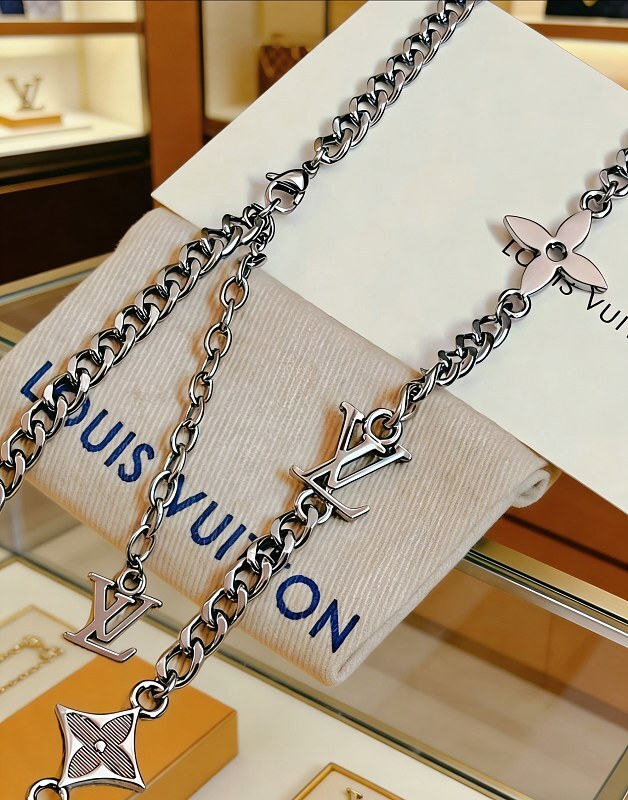 JK71 Steel  Necklace Jewelry