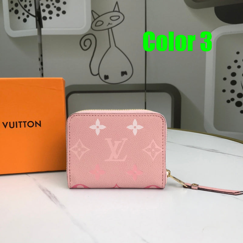 LLP81 Fashion zipper wallet portable wallet 11X8.5X2cm