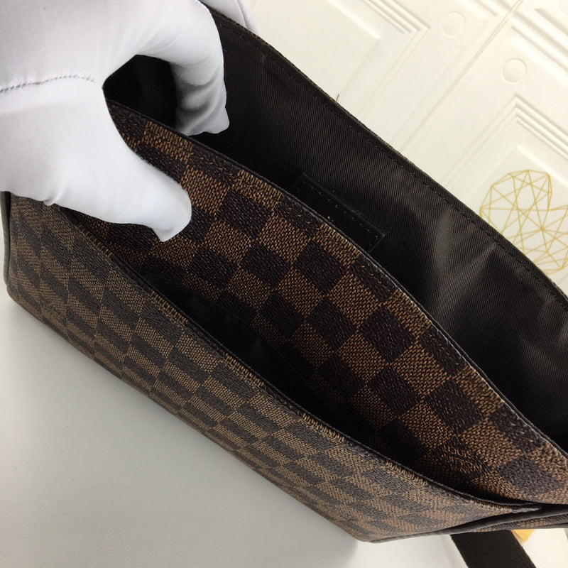 GLP45  Men Bag 27-23-8CM leather bag High Quality