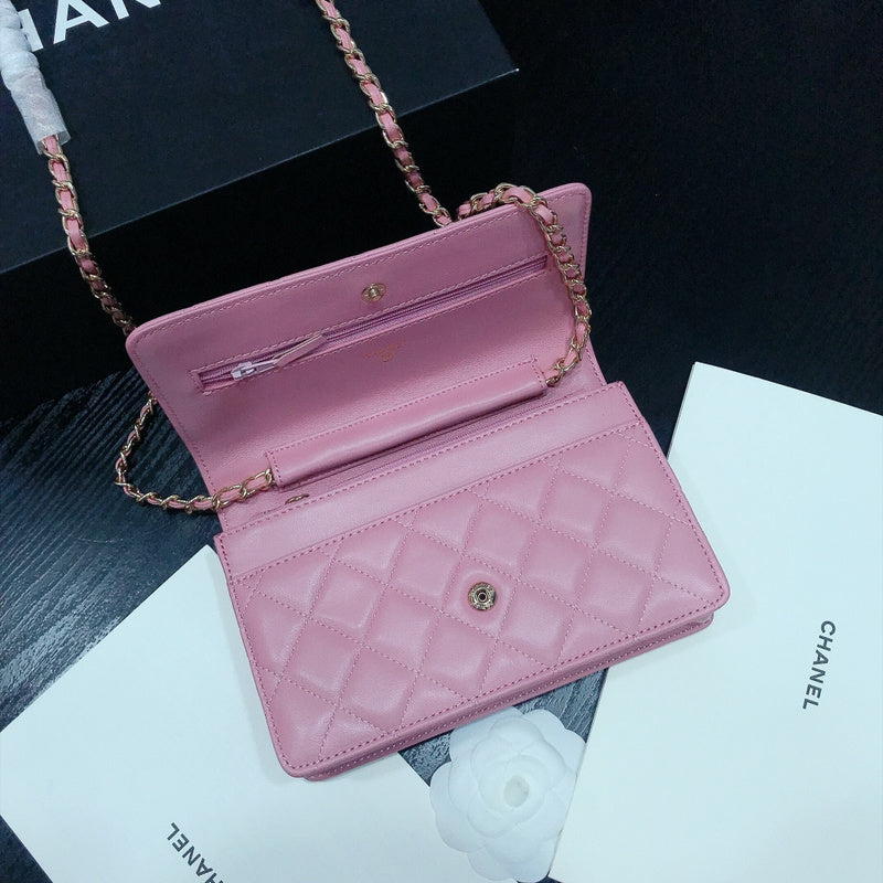 XCP018 Bag leather 19-13-4CM Bag Gold