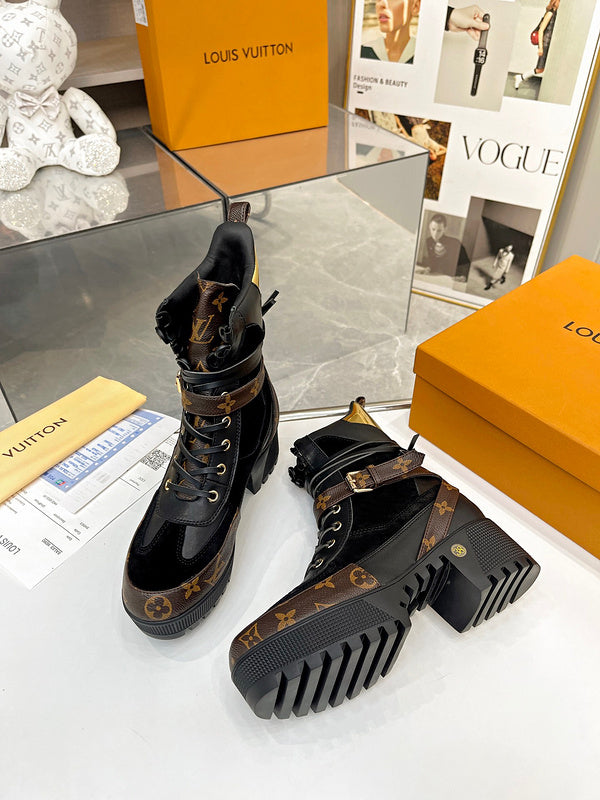 OLS28 Leather Women Shoes 35-42 with box