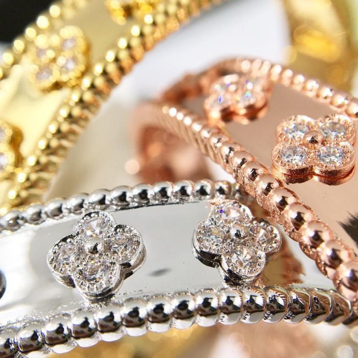 VAB7 V gold, kaleidoscope bracelet VAC bracelet for women  about 19 cm will not fade