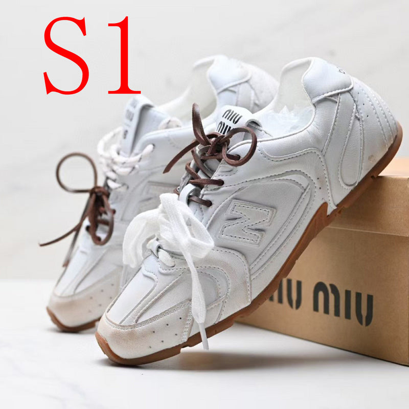 AMS1 Man And Women Leather Shoes 35-44 with box