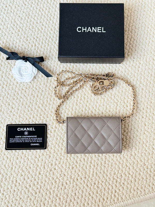 LCP02 Wallet Bag 13.1-7.5-2.1CM Leather bags with box