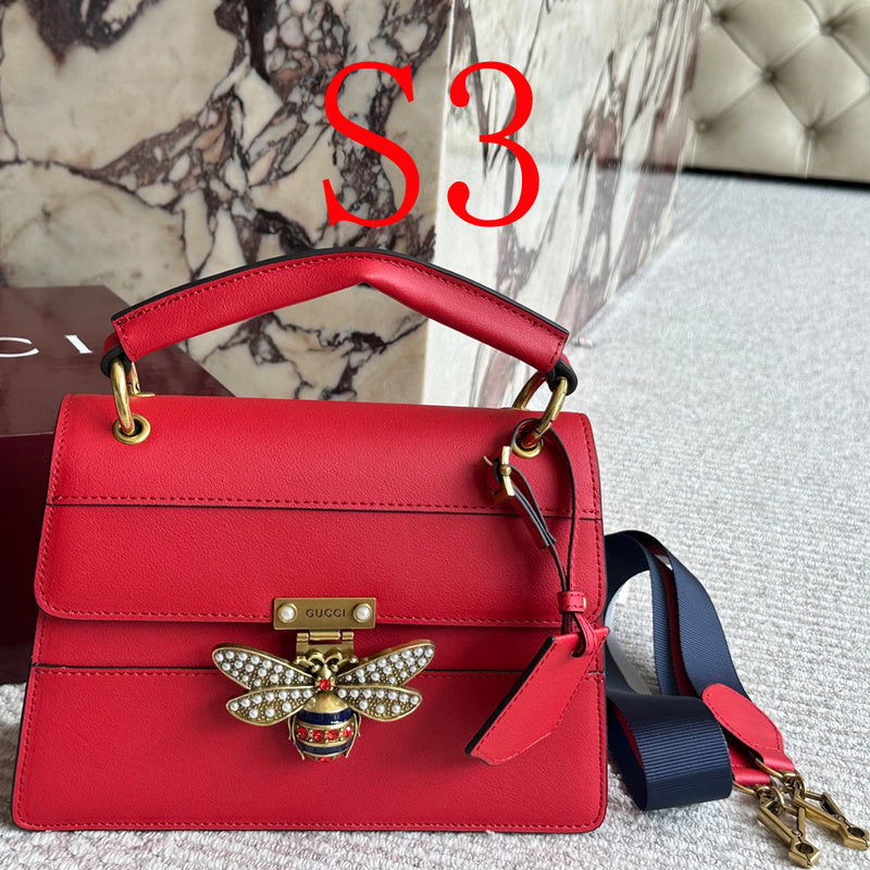 AGP5 Shoulder Bag 25-17CM Leather Bags With box
