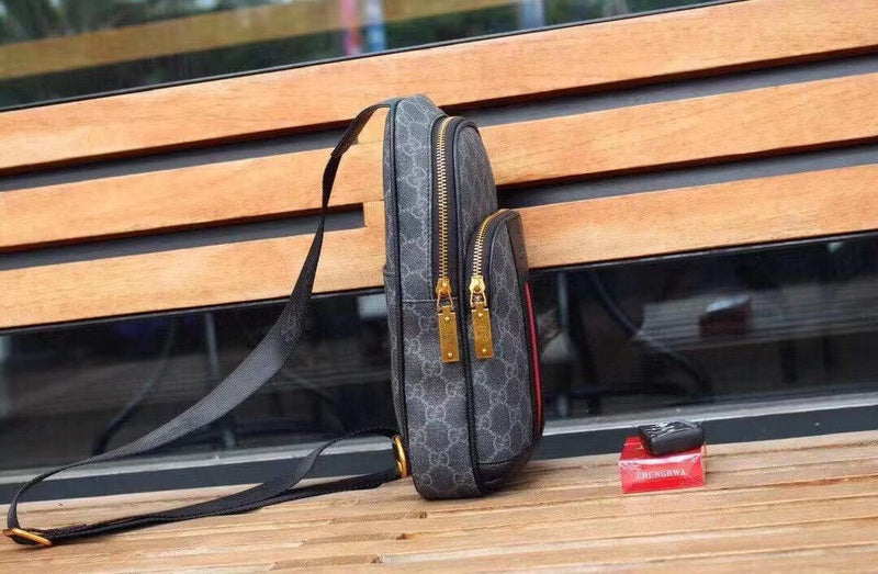 GGP22 Men Shoulder bag leather bag handbag 18-31-5CM