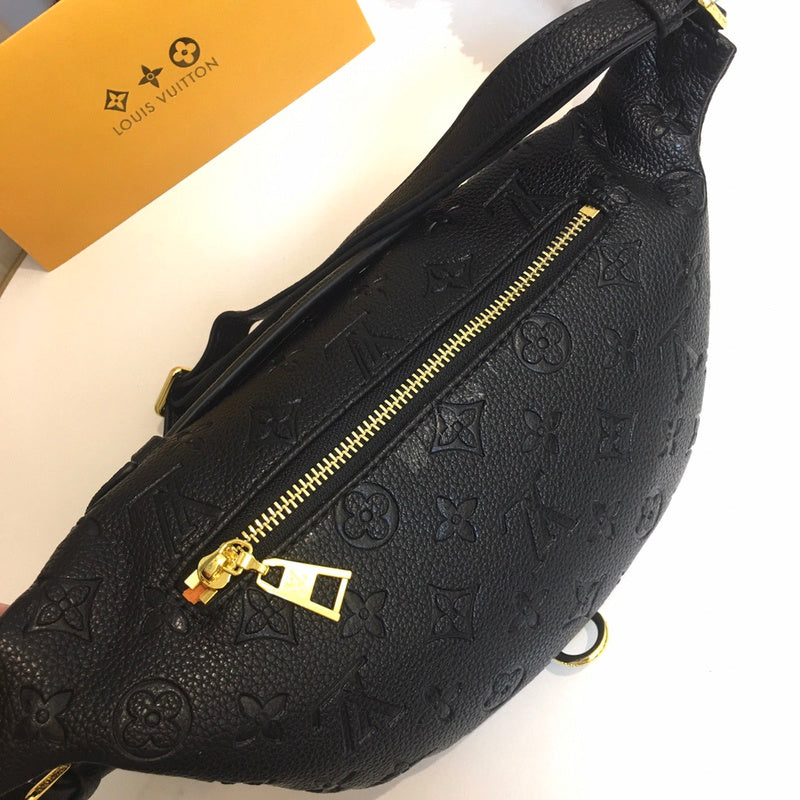 LLP13 Leather bag 37-14-13cm Belt  for women and men  bag