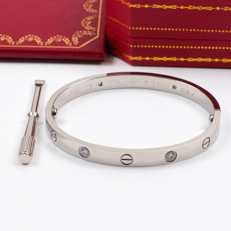 CAB15 brand bangle LOVE bracelet screw bracelet with screwdriver The most classic bangle 316L steel 18K gold plated  Jewelry 15-22cm