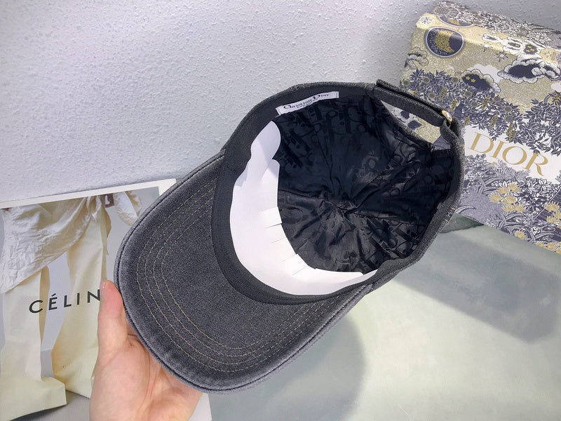 DIH38 New Sun Hat Denim Duck Tongue Hat