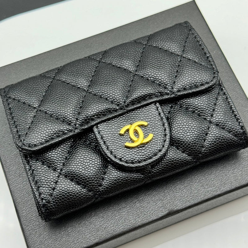 LCP34 Wallet Bag 11-7.5-2CM Leather bags with box