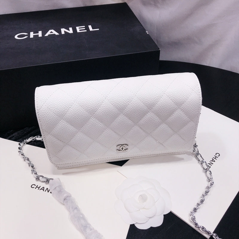XCP015 Bag leather 19-13-4CM Bag Silver