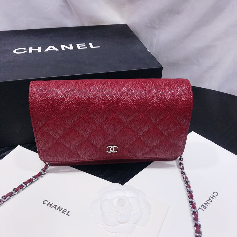 XCP015 Bag leather 19-13-4CM Bag Silver
