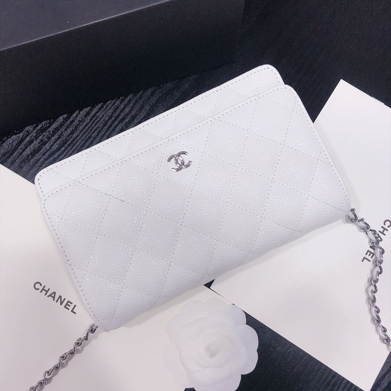 XCP015 Bag leather 19-13-4CM Bag Silver