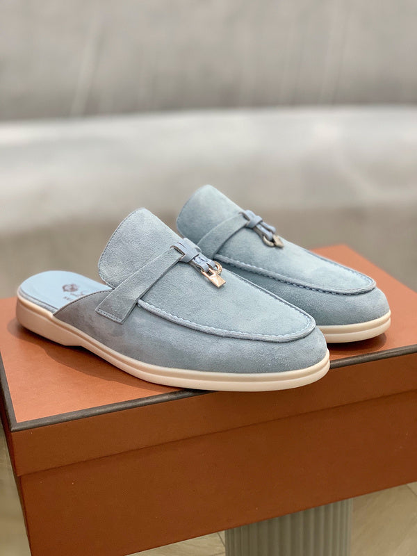 GLS19 Leather shoes Women35-42 Man40-45 Slipper with box