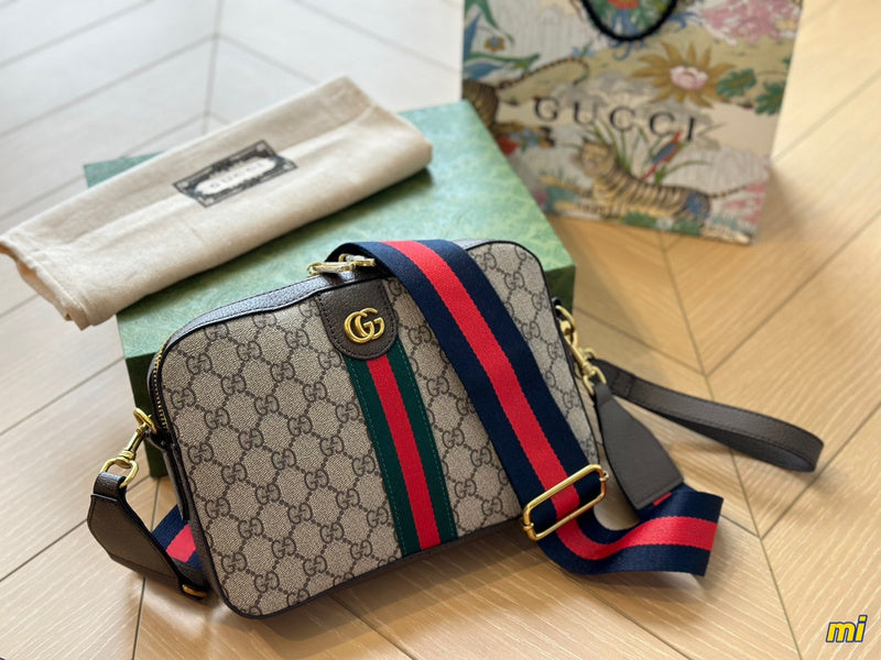 AGP33 Bag 25-17CM Leather Bags With  for women and men Box
