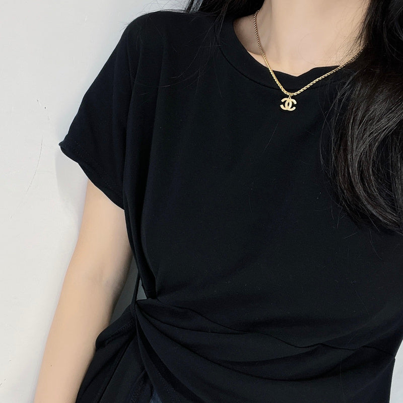 CX462  Women's Gold Plated Necklace Jewelry