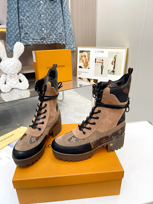 OLS28 Leather Women Shoes 35-42 with box