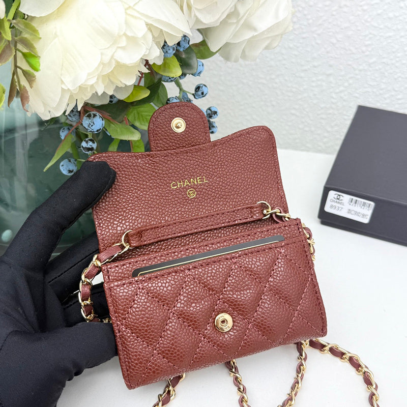 LCP04 Wallet Bag 13.1-7.5-2.1CM Leather bags with box